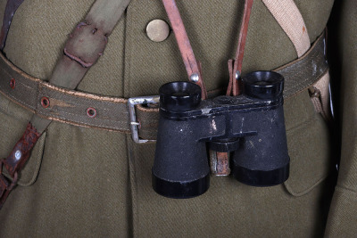 Fine Full WW2 Japanese Infantry Officers Mannequin Display including Uniform, Equipment, Field Cap and Officers Sword Katana - 5