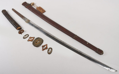 Fine Full WW2 Japanese Infantry Officers Mannequin Display including Uniform, Equipment, Field Cap and Officers Sword Katana - 39