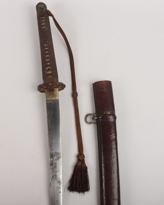 WW2 Japanese Army Officers Sword Katana - 2