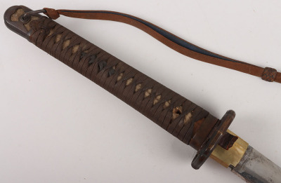 WW2 Japanese Army Officers Sword Katana - 4