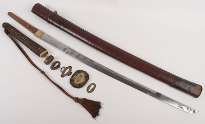 WW2 Japanese Army Officers Sword Katana - 16