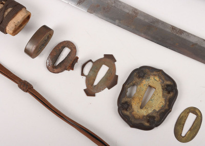WW2 Japanese Army Officers Sword Katana - 17