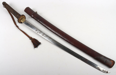 WW2 Japanese Army Officers Sword Katana - 24