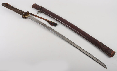 WW2 Japanese Army Officers Sword Katana - 25