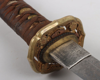 Good Signed Japanese WW2 Army Officers Sword Katana - 12