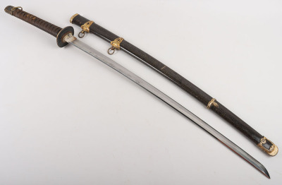 Good Japanese WW2 Naval Officers Sword Katana - 29