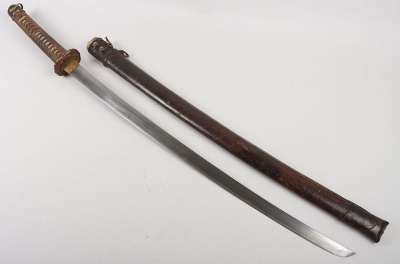 Japanese WW2 Army Officers Sword Katana - 25