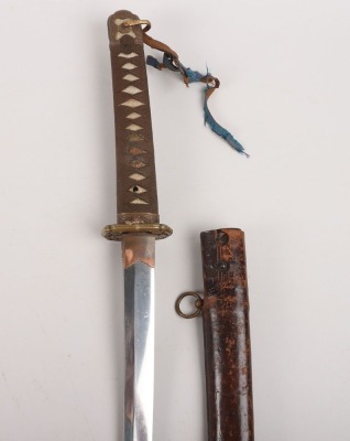 Japanese WW2 Army Officers Sword Katana - 2