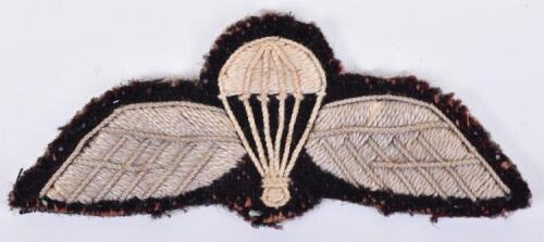 WW2 44th Indian Parachute Battalion Qualification Jump Wing