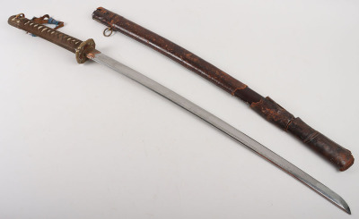 Japanese WW2 Army Officers Sword Katana - 32