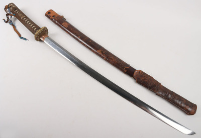 Japanese WW2 Army Officers Sword Katana - 33