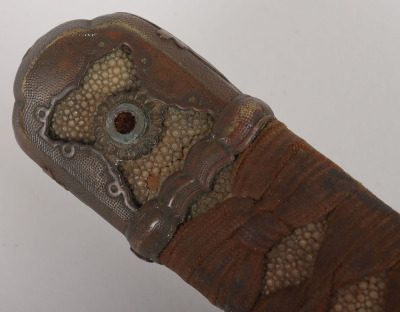 WW2 Battlefield Pickup Battle Damaged Japanese Officers Sword Katana - 4