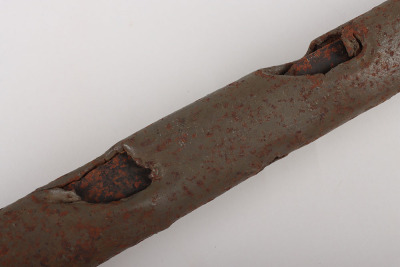 WW2 Battlefield Pickup Battle Damaged Japanese Officers Sword Katana - 13