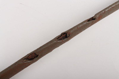 WW2 Battlefield Pickup Battle Damaged Japanese Officers Sword Katana - 15