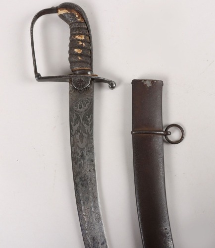 Peninsular War Period Light Cavalry Officers Sword