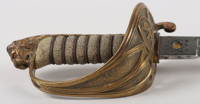 Late Victorian Naval Officers Sword by Henry Wilkinson Pall Mall London - 8