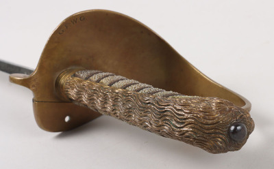 Late Victorian Naval Officers Sword by Henry Wilkinson Pall Mall London - 9