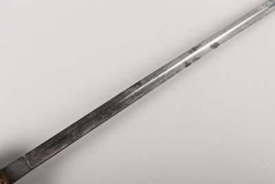 Late Victorian Naval Officers Sword by Henry Wilkinson Pall Mall London - 11