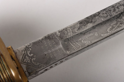 Late Victorian Naval Officers Sword by Henry Wilkinson Pall Mall London - 12