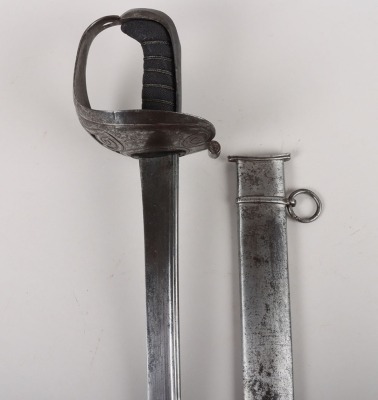 Scarce Cavalry Officers Sword with &lsquo;Celtic&rsquo; Hilt