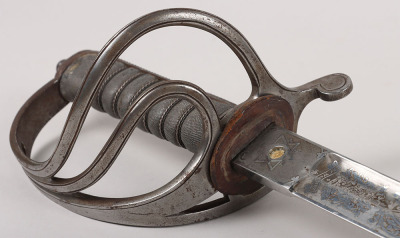 Royal Artillery Officers Pre-WW1 Sword by Henry Wilkinson Pall Mall London No. 36495 - 14