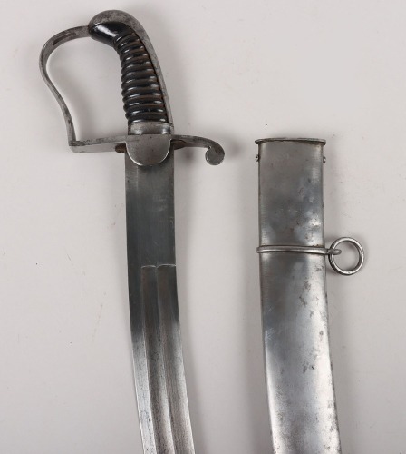 Unusual Bespoke Cavalry Officers Short Sabre