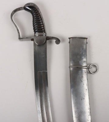 Unusual Bespoke Cavalry Officers Short Sabre