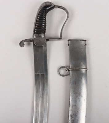 Unusual Bespoke Cavalry Officers Short Sabre - 2