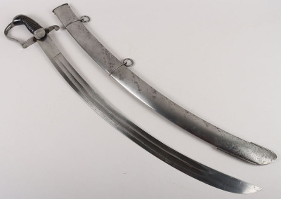 Unusual Bespoke Cavalry Officers Short Sabre - 9