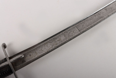 Scarce 1788 Pattern Light Cavalry Officers Sword - 7