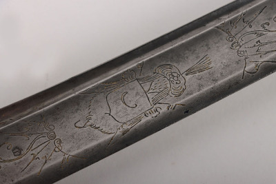 Scarce 1788 Pattern Light Cavalry Officers Sword - 8