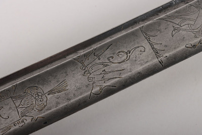 Scarce 1788 Pattern Light Cavalry Officers Sword - 10