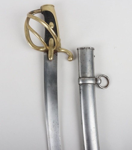 French An XI Light Cavalry Troopers Sword Dated 1814