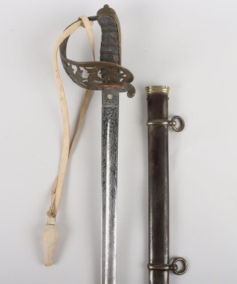 Victorian 1857 Pattern 1st Middlesex Engineer Volunteers Officers Presentation Sword