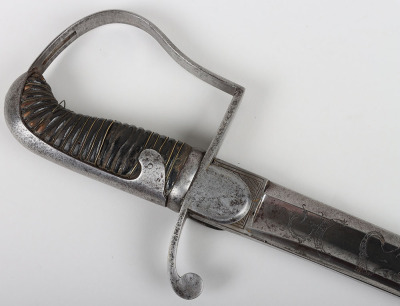 1796 Pattern Cavalry Officers Sword, - 4