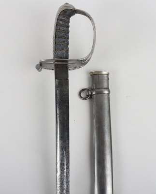 1827 Pattern Rifle Officers Sword of the Kent Rifle Volunteers by Henry Wilkinson Pall Mall London No10887 - 2