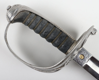 1827 Pattern Rifle Officers Sword of the Kent Rifle Volunteers by Henry Wilkinson Pall Mall London No10887 - 3