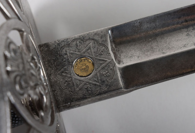 1827 Pattern Rifle Officers Sword of the Kent Rifle Volunteers by Henry Wilkinson Pall Mall London No10887 - 9