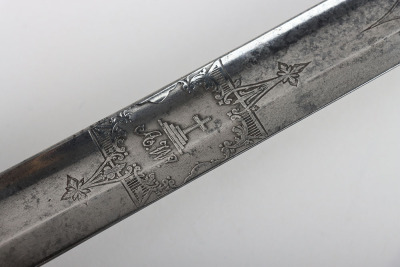 1827 Pattern Rifle Officers Sword of the Kent Rifle Volunteers by Henry Wilkinson Pall Mall London No10887 - 10