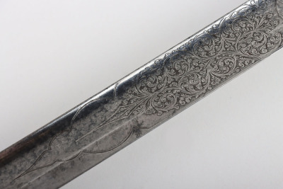 1827 Pattern Rifle Officers Sword of the Kent Rifle Volunteers by Henry Wilkinson Pall Mall London No10887 - 12