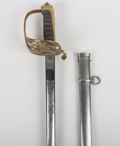 Late Victorian Infantry Officers Sword by Hobson & Sons