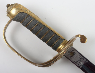 Late Victorian Infantry Officers Sword by Hobson & Sons - 3