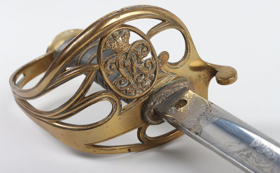 Late Victorian Infantry Officers Sword by Hobson & Sons - 5