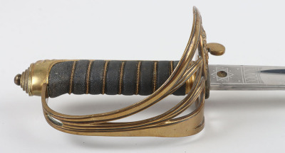 Late Victorian Infantry Officers Sword by Hobson & Sons - 6