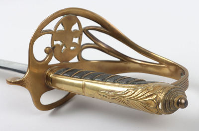 Late Victorian Infantry Officers Sword by Hobson & Sons - 7