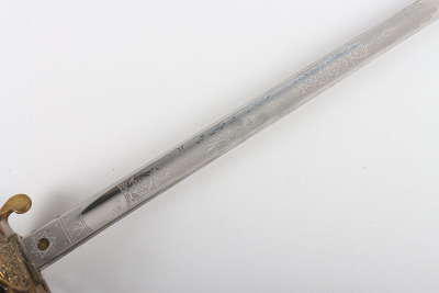 Late Victorian Infantry Officers Sword by Hobson & Sons - 8