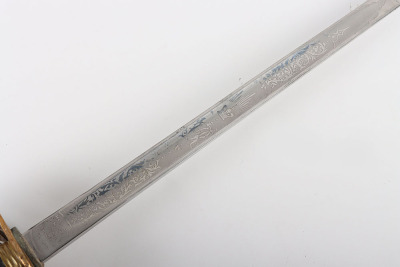 Late Victorian Infantry Officers Sword by Hobson & Sons - 14