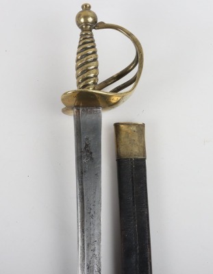 English Infantrymans Militia Hanger c.1780 - 2