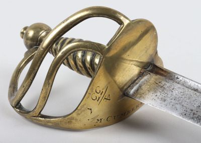 English Infantrymans Militia Hanger c.1780 - 5