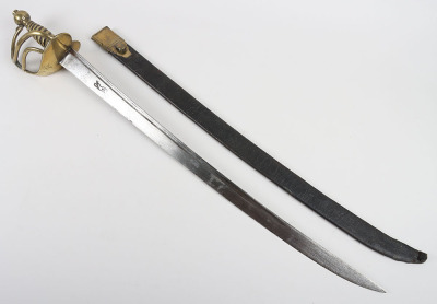 English Infantrymans Militia Hanger c.1780 - 13